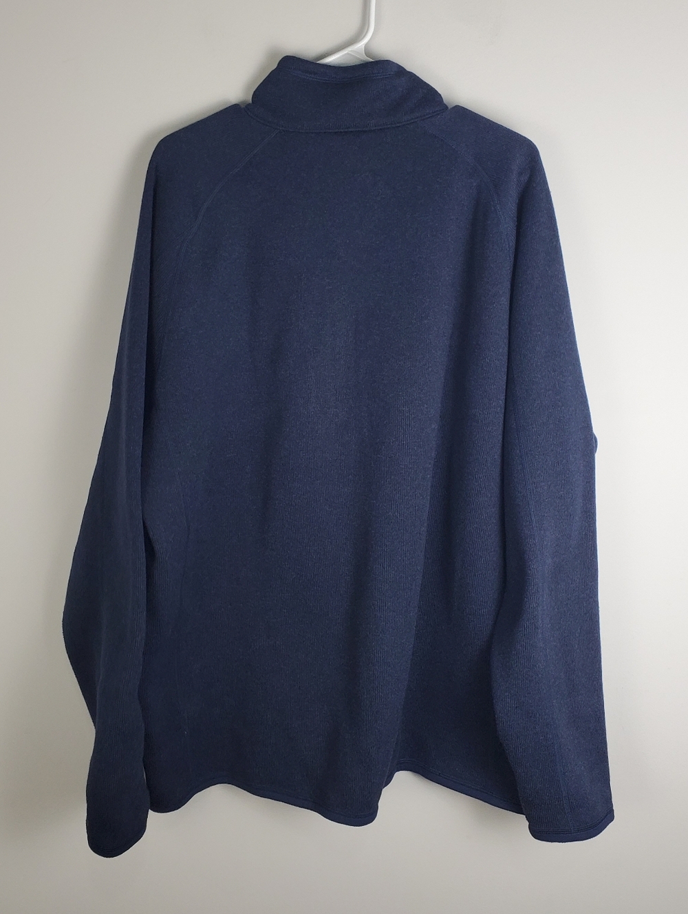 Patagonia Men’s Navy Half-Zip Fleece Pullover Sweater Size XXL - Picture 2 of 15